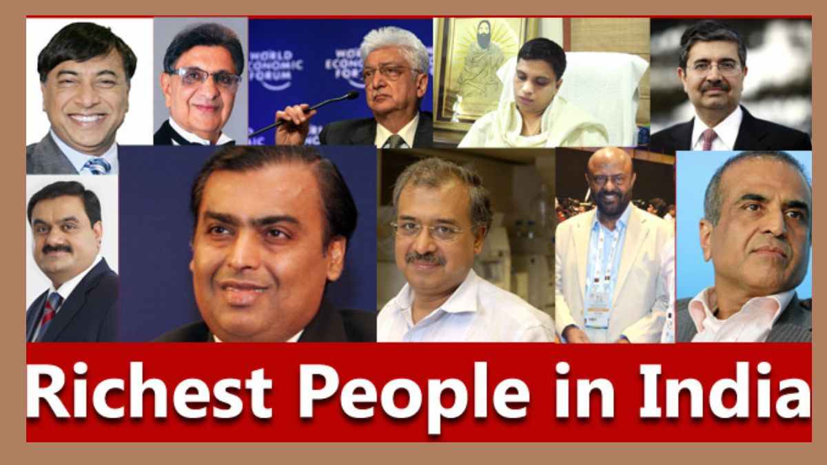 Top 10 Richest From India